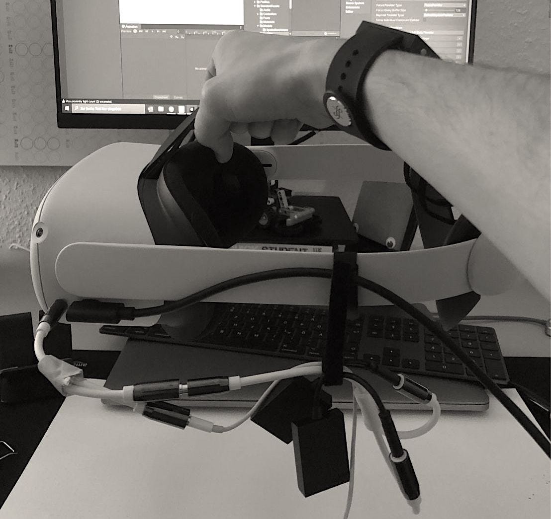 oculus quest 2 with basslets