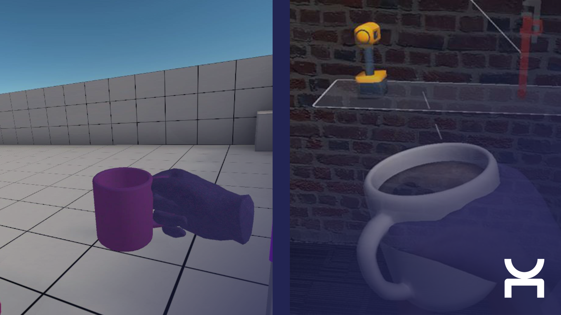 Interhaptics latest feature of hand tracking for extended reality: the Snapping