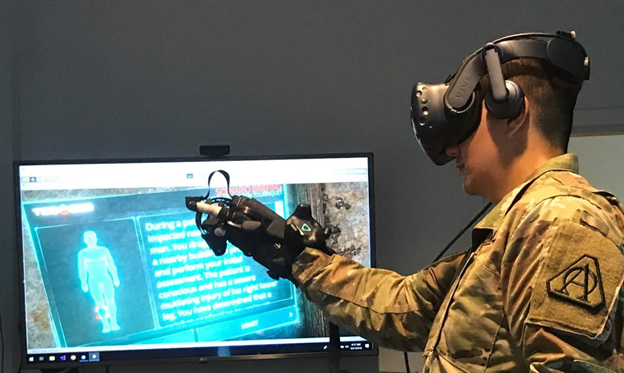 Haptics Use Cases and Applications in VR: Training