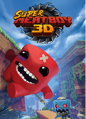 Super Meat Boy 3D cover art
